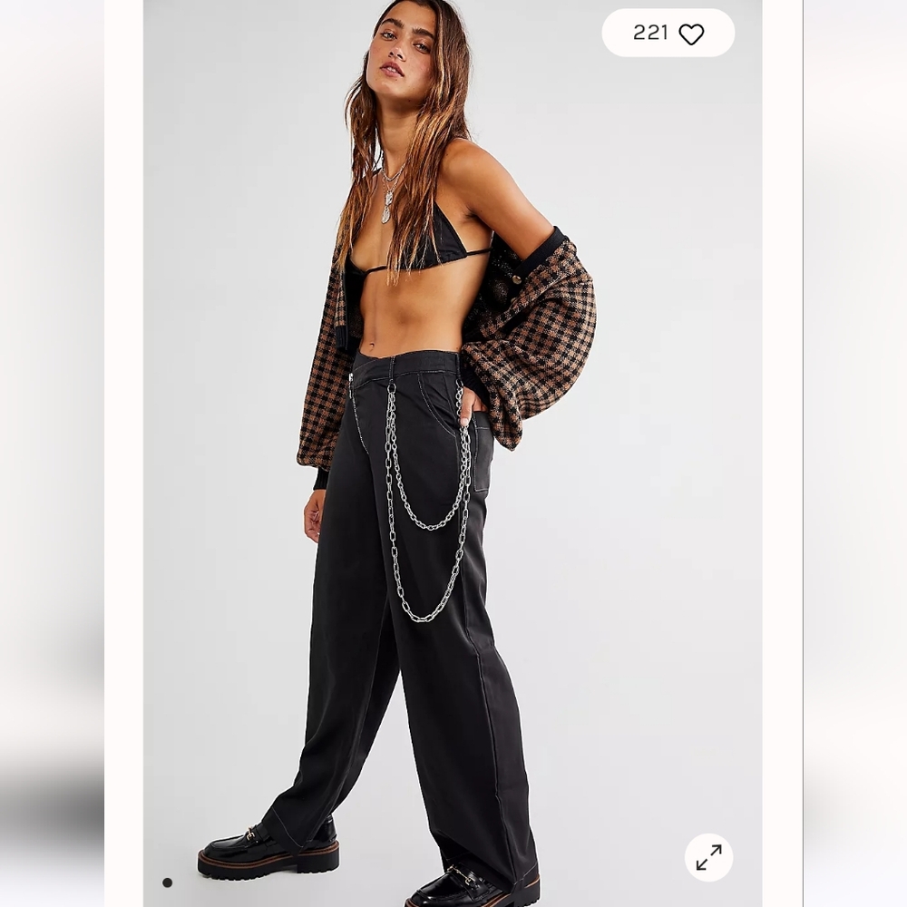 The Ragged Priest Dropout Pants size 10 NWT from Free People - Picture 8 of 10